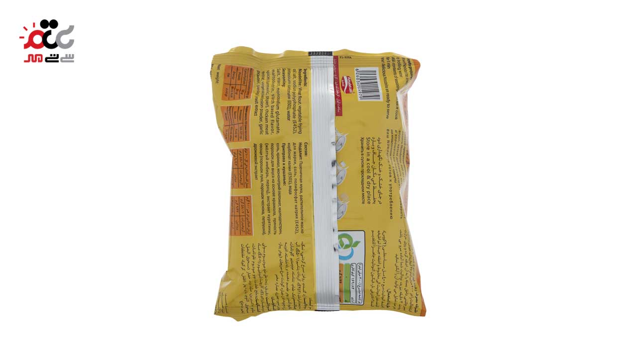 نودالیت با طعم مرغ آماده لذیذ 75 گرمی