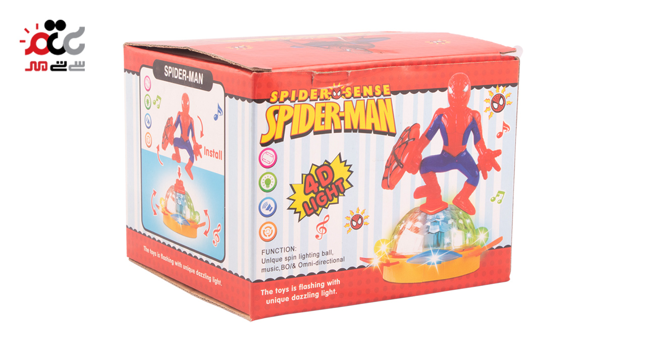 اسباب بازی موزیکال مدل اسپایدرمن