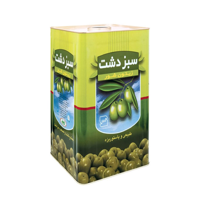 زیتون شور با هسته سبز دشت 2900 گرمی