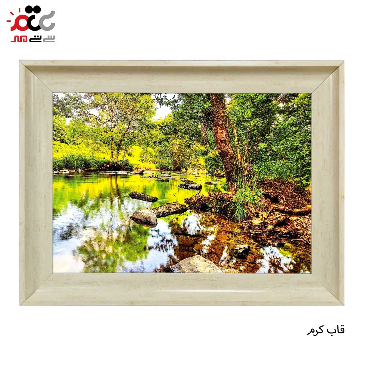 تابلو فرش طرح دار با قاب