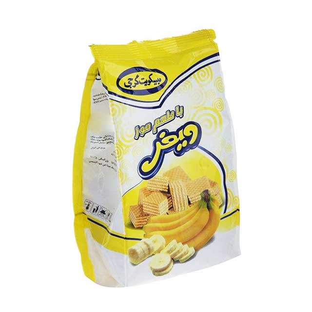 ویفر لقمه ای با طعم موز گرجی 100 گرمی
