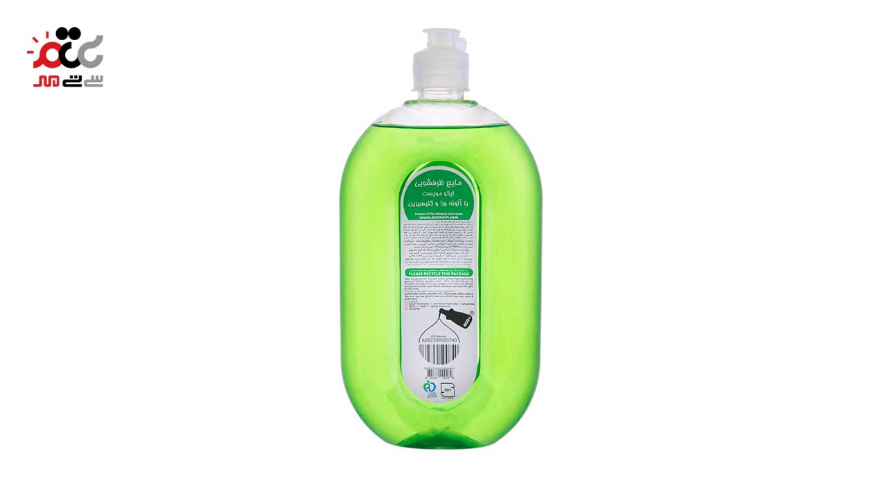 مایع ظرفشویی ایکو مویست مدل Green حجم 750 میلی لیتری