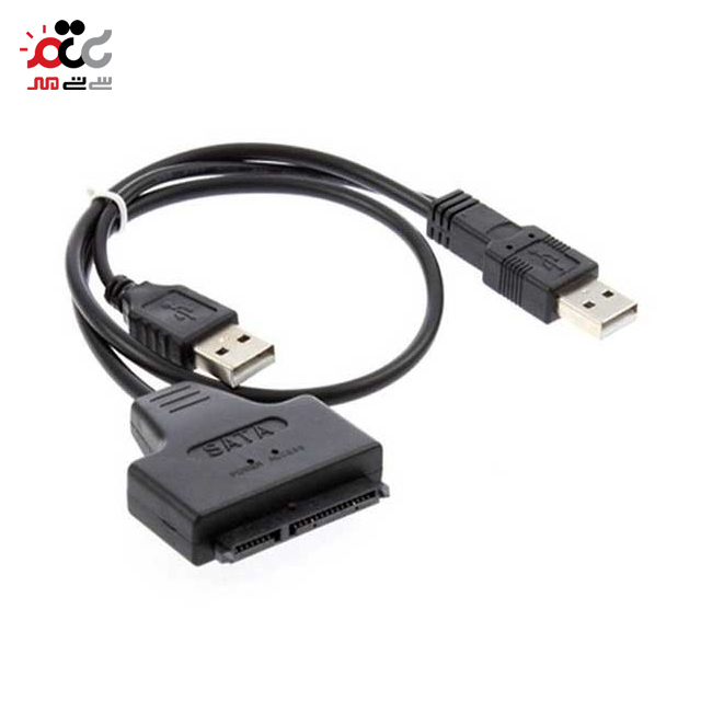 تبدیل پورت ساتا هارد لپ تاپ به USB 2 با برق کمکی