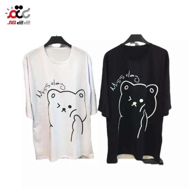 تیشرت لانگ زنانه نخ پنبه کد ۱۲۰