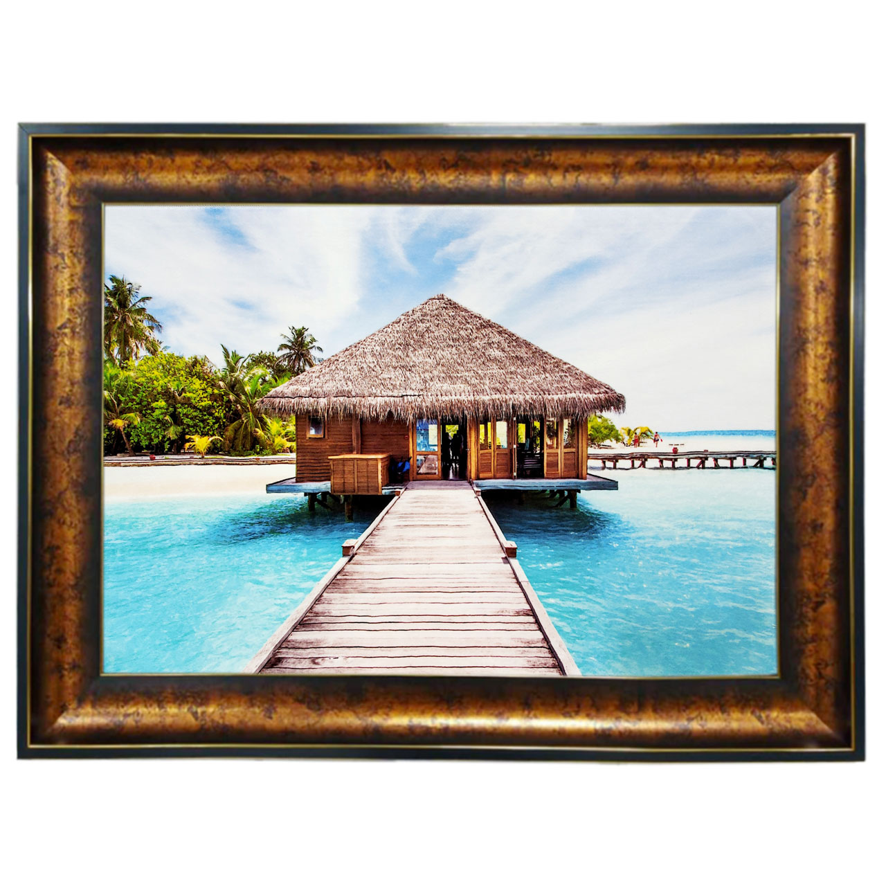 تابلو فرش با زیبا ترین قاب