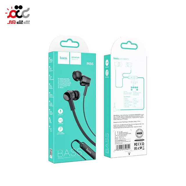 هندزفری سیمی هوکو مدل m86