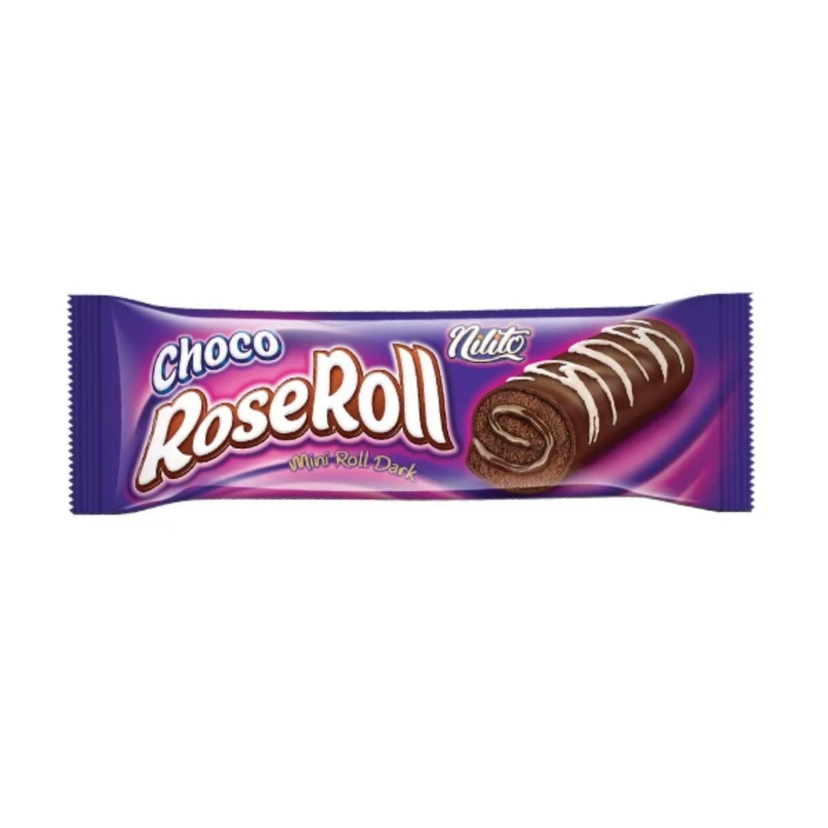 کیک رولتی دارک با کرم کاکائویی با روکش شکلاتی