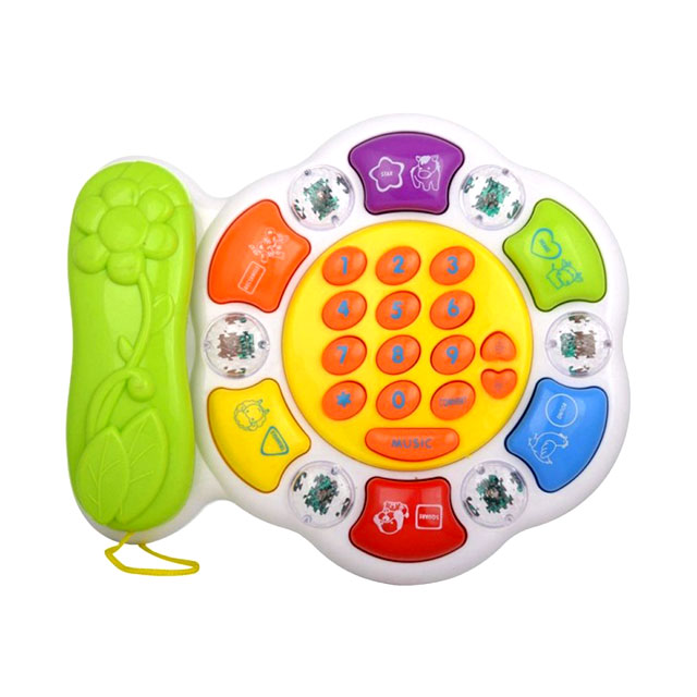 تلفن اسباب بازی کان شنگ مدل 866 طرح گل