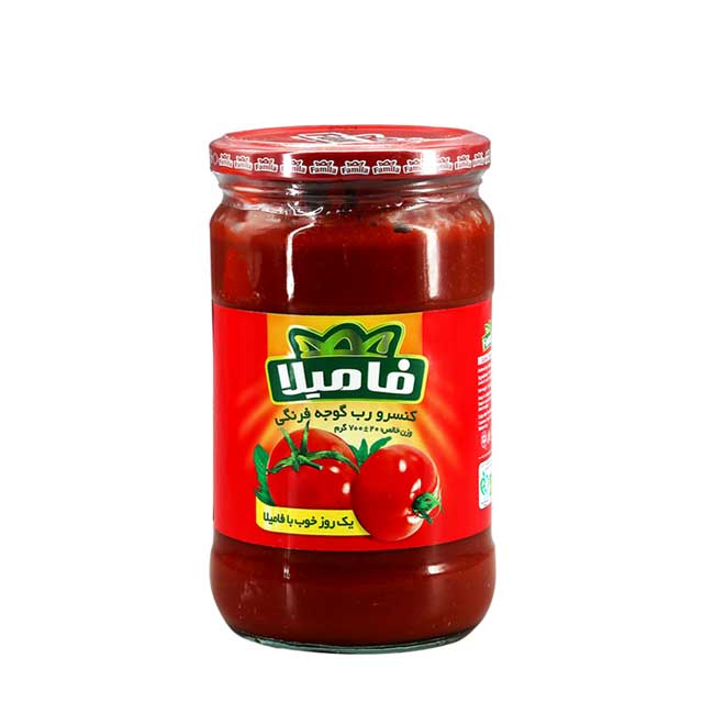 رب گوجه فرنگی فامیلا 700 گرمی