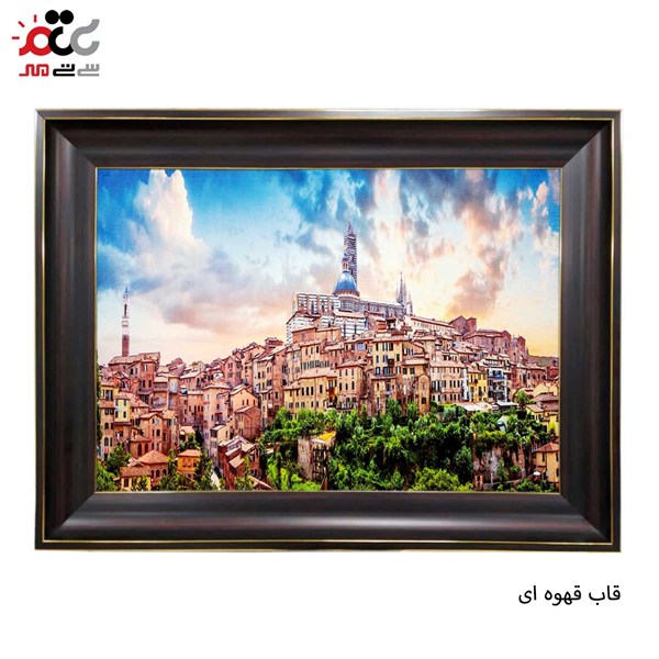 تابلو فرش طرح منظره جدید کد 10062 سایز 100×70 سانتی متری