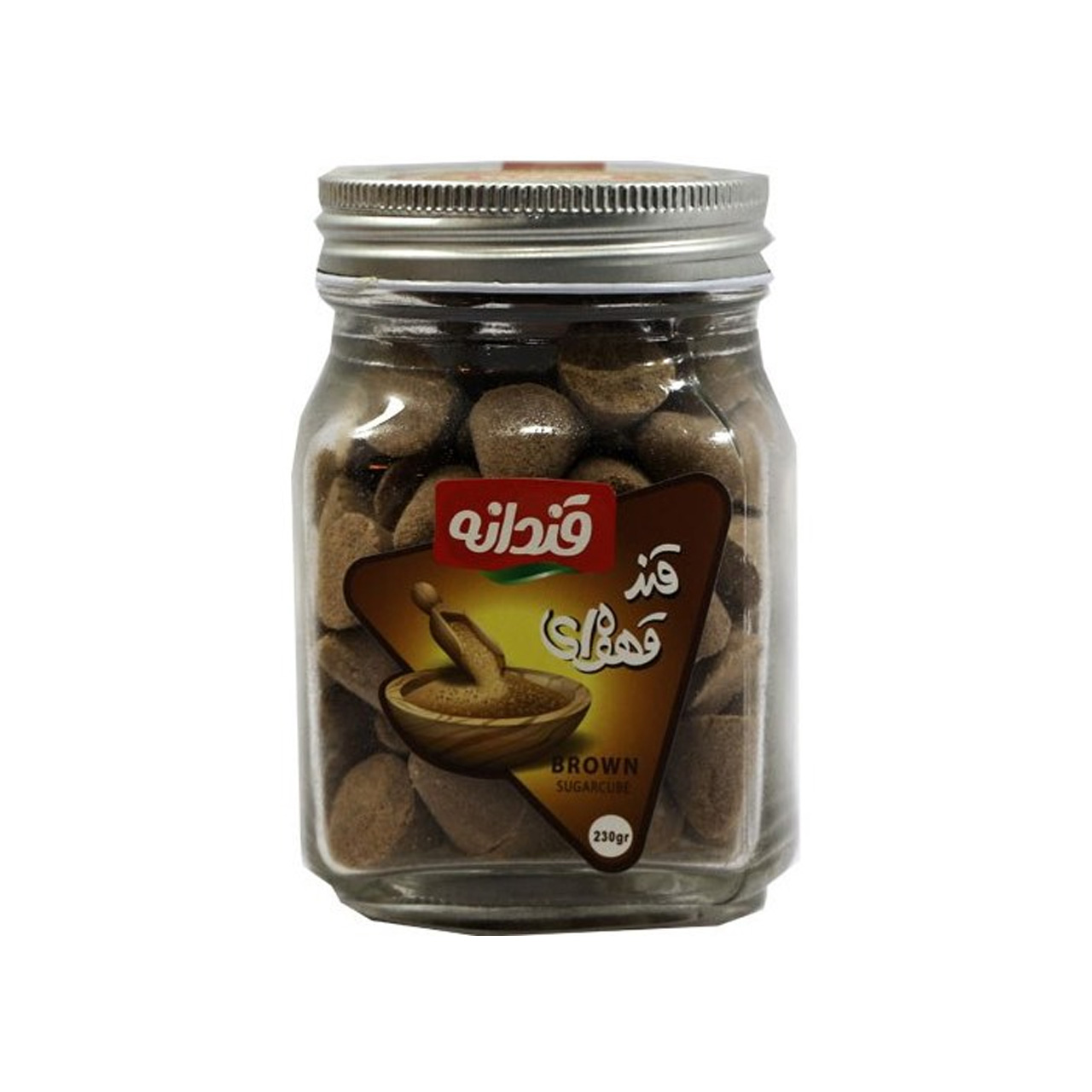 قند قهوه ای قندانه 230 گرمی