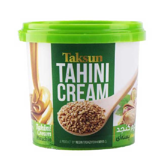 کرم ارده پسته تکسان 180 گرمی