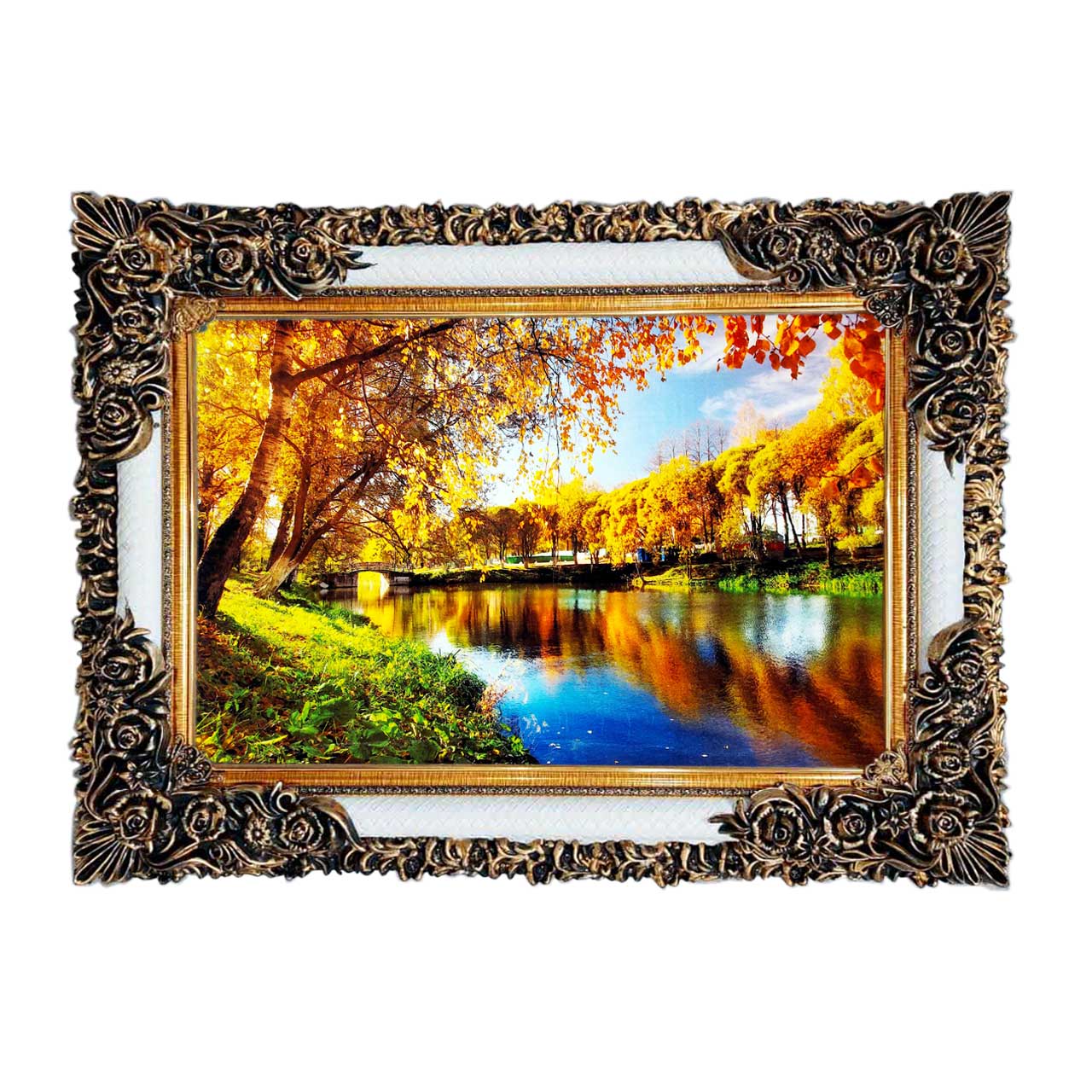 تابلو فرش با زیبا ترین قاب