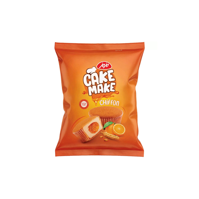 کیک وانیلی کیک میک مزمز با کرم پرتقالی 52 گرمی