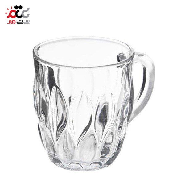 فنجان شیشه و بلور اصفهان مدل سارینا بسته 6 عددی