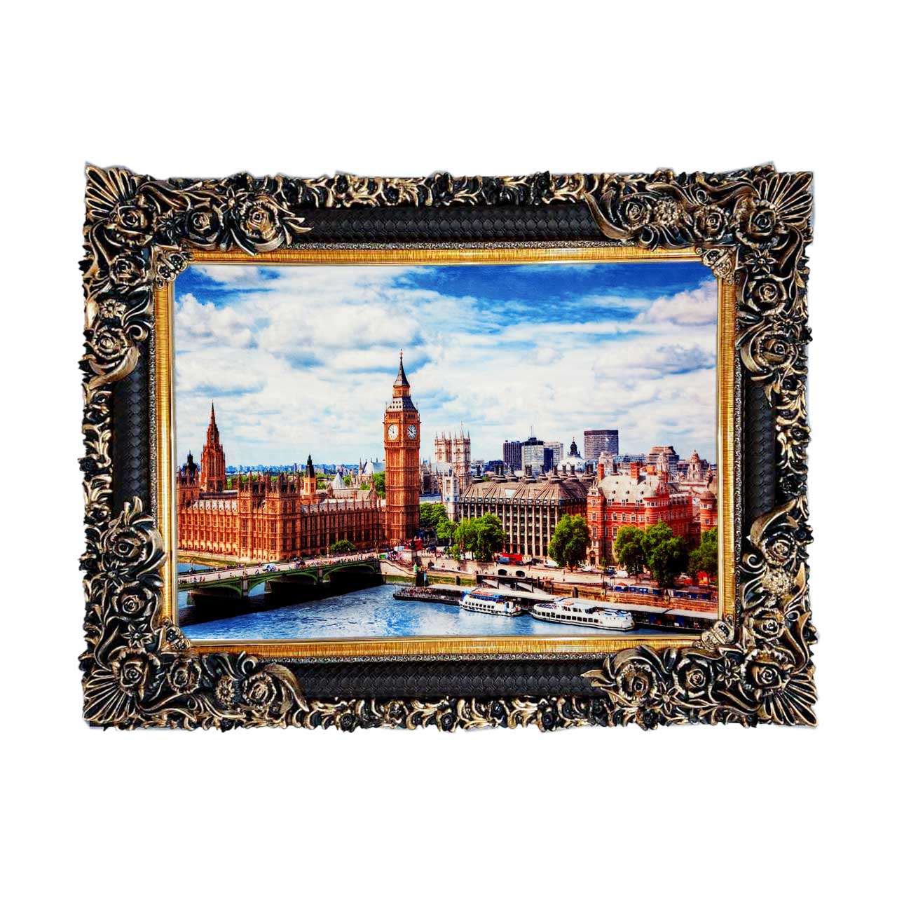 تابلو فرش با زیبا ترین قاب