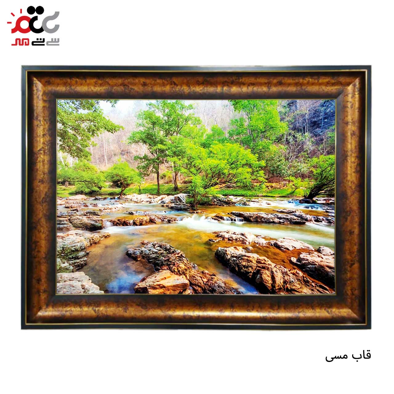 تابلو فرش طرح دار با قاب