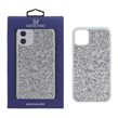 قاب Original Swarovski مدل Apple iPhone 11 - نقره ای (پک دار)