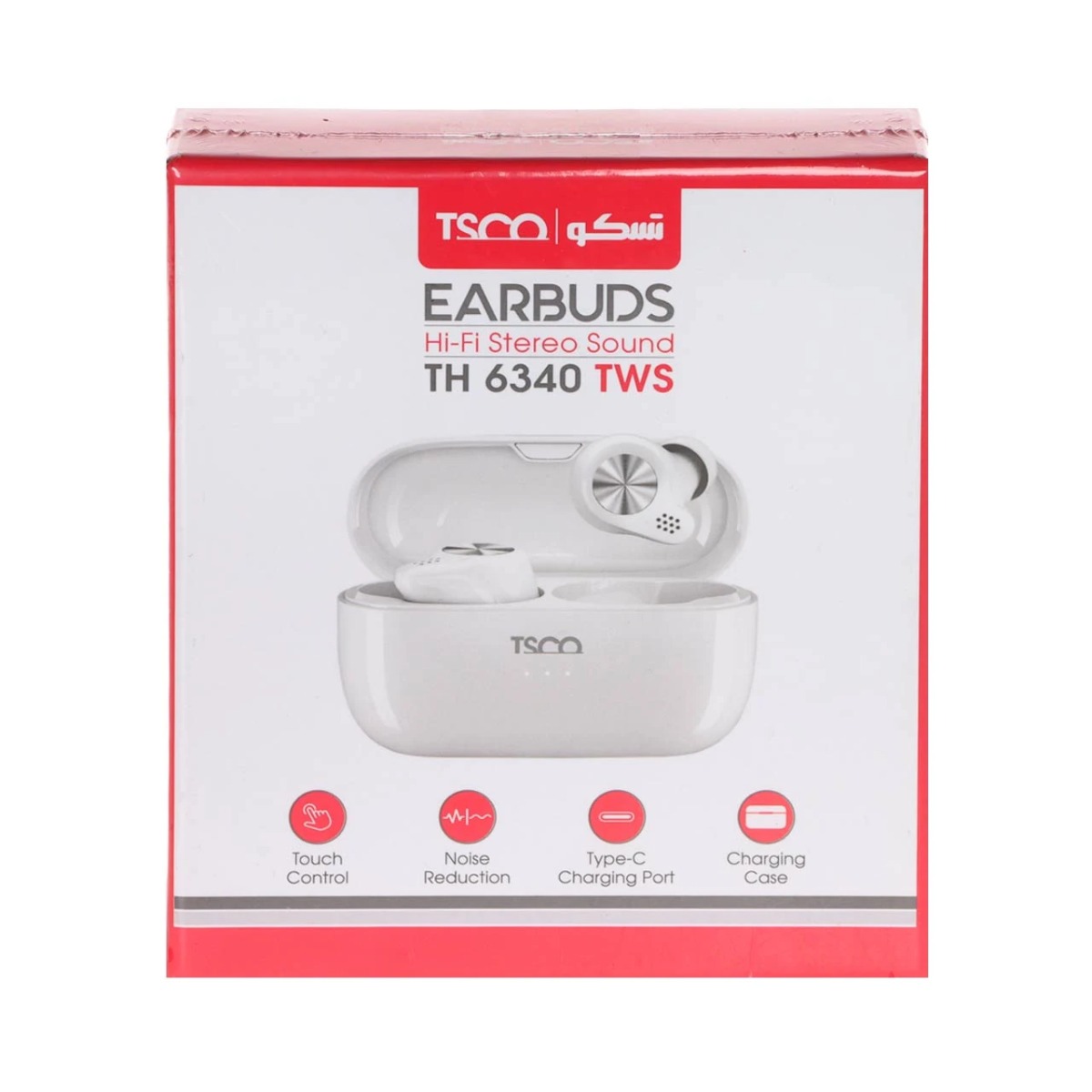 ایرفون بی سیم TSCO مدل TH 6340 TWS - سفید