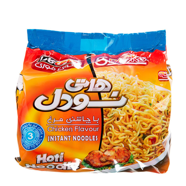 نودل با طعم مرغ هاتی کارا بسته 5 عددی