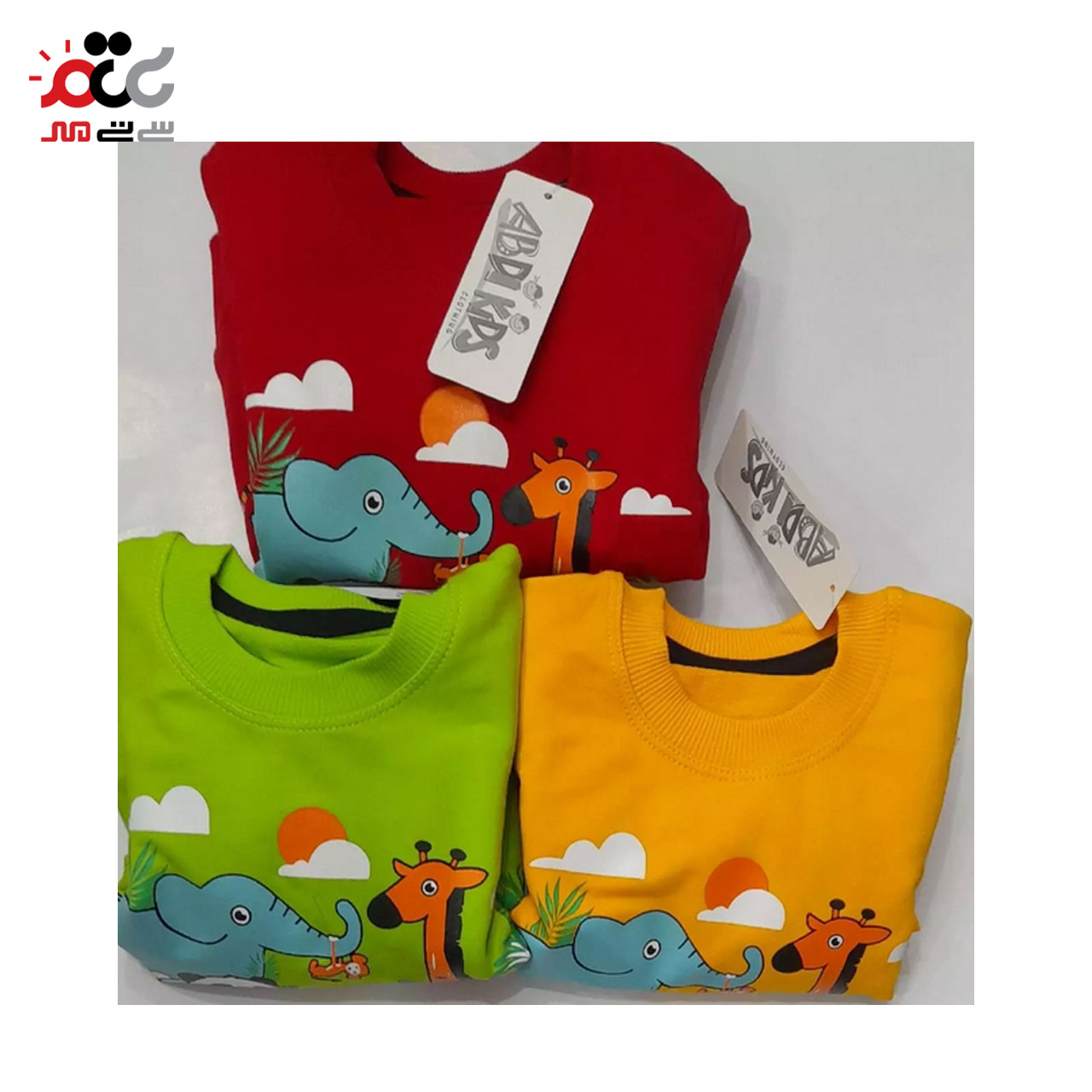 ست بلوز و شلوار پسرانه پنبه ای دورس کد 01