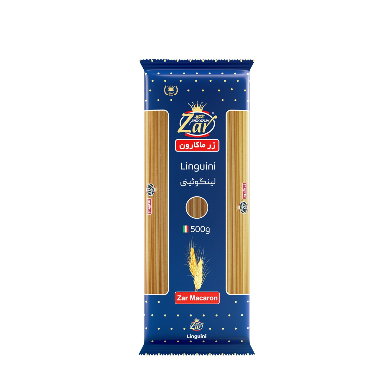 ماکارونی لینگوئینی زر ماکارون 500 گرمی
