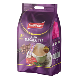 چای ماسالا شاهپور 20 گرمی بسته 20 عددی