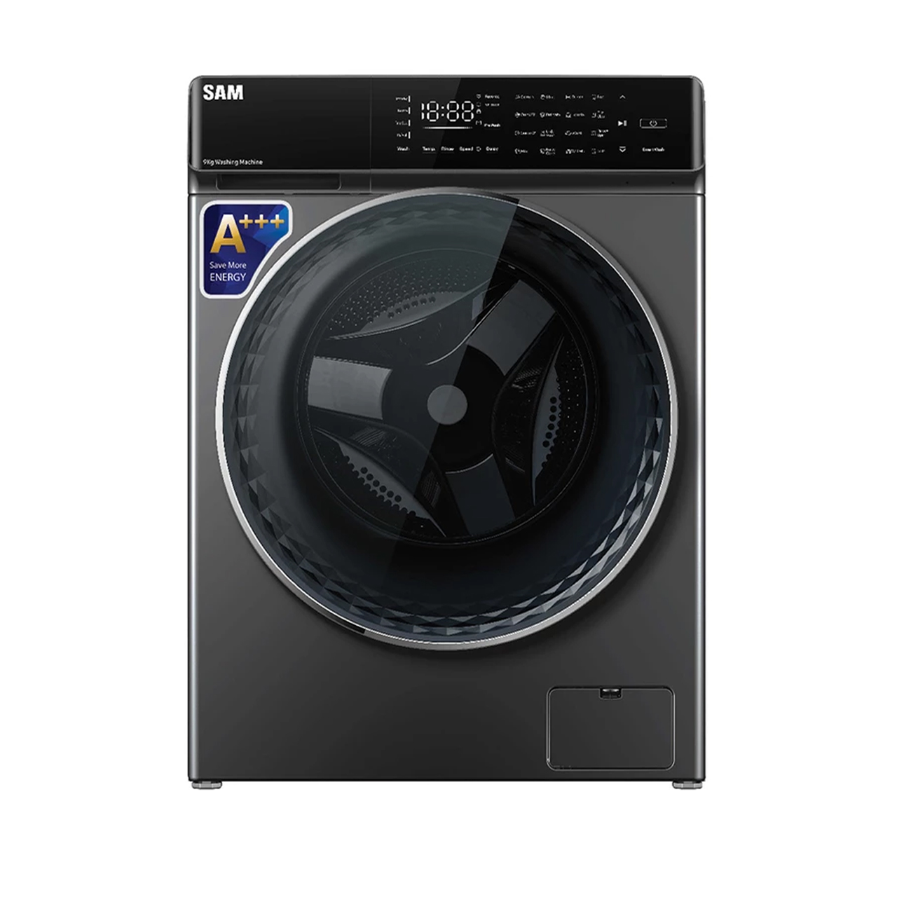 ماشین لباسشویی سام مدل DD-P1485I ظرفیت 8 کیلوگرم