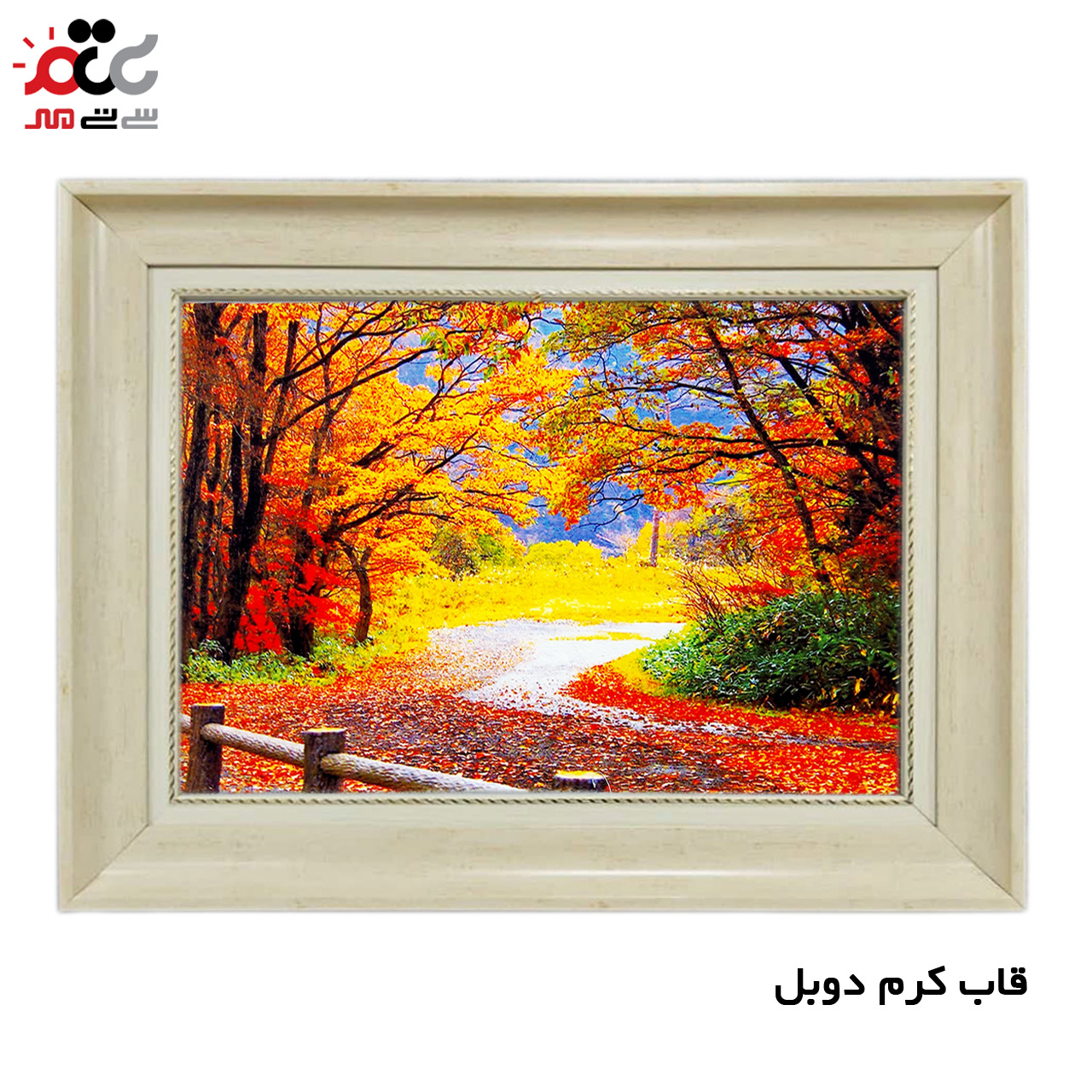 تابلو فرش چاپی طرح منظره کد 10046 سایز 50×50 سانتی متری