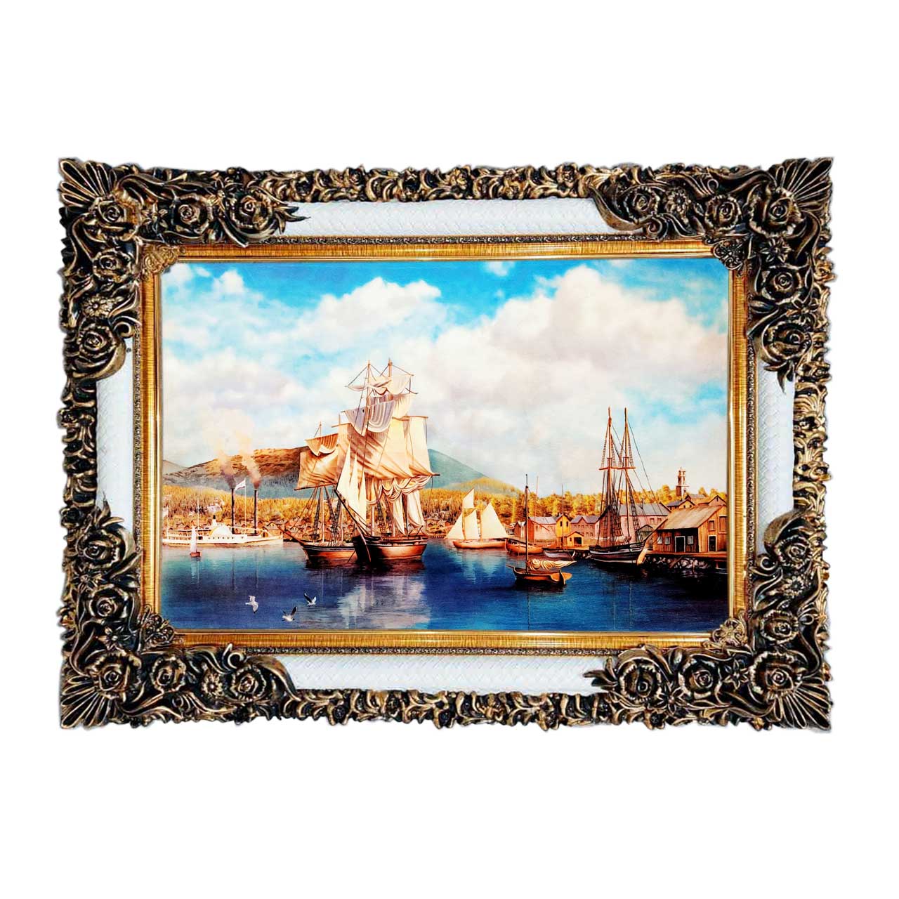 تابلو فرش با زیبا ترین قاب