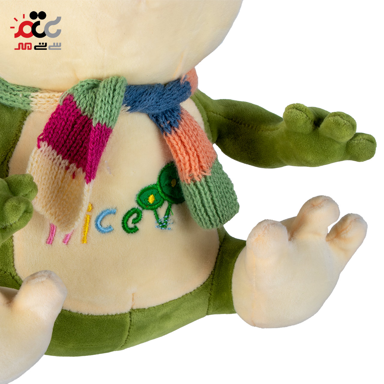عروسک قورباغه مدل شال به گردن