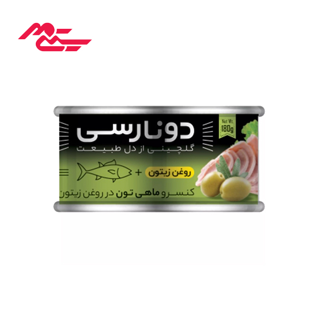 کنسرو تن ماهی در روغن زیتون دونارسی 180 گرمی