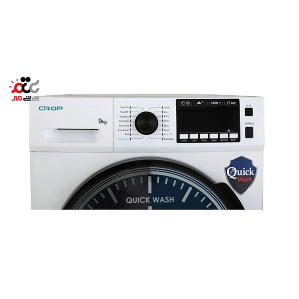 ماشین لباسشویی کروپ مدل WFT-29417 WT ظرفیت 9 کیلوگرم