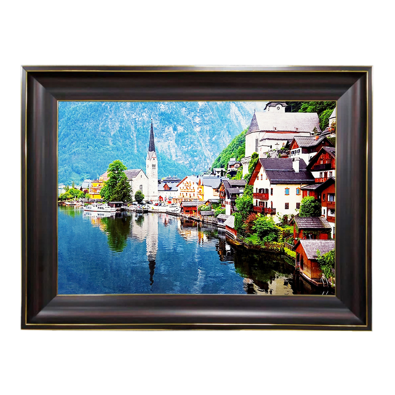 تابلو فرش چاپی طرح منظره کد 10023 سایز 60×40 سانتی متری