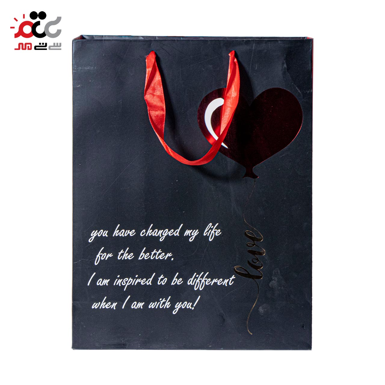 ساک دستی گلاسه طرح Love