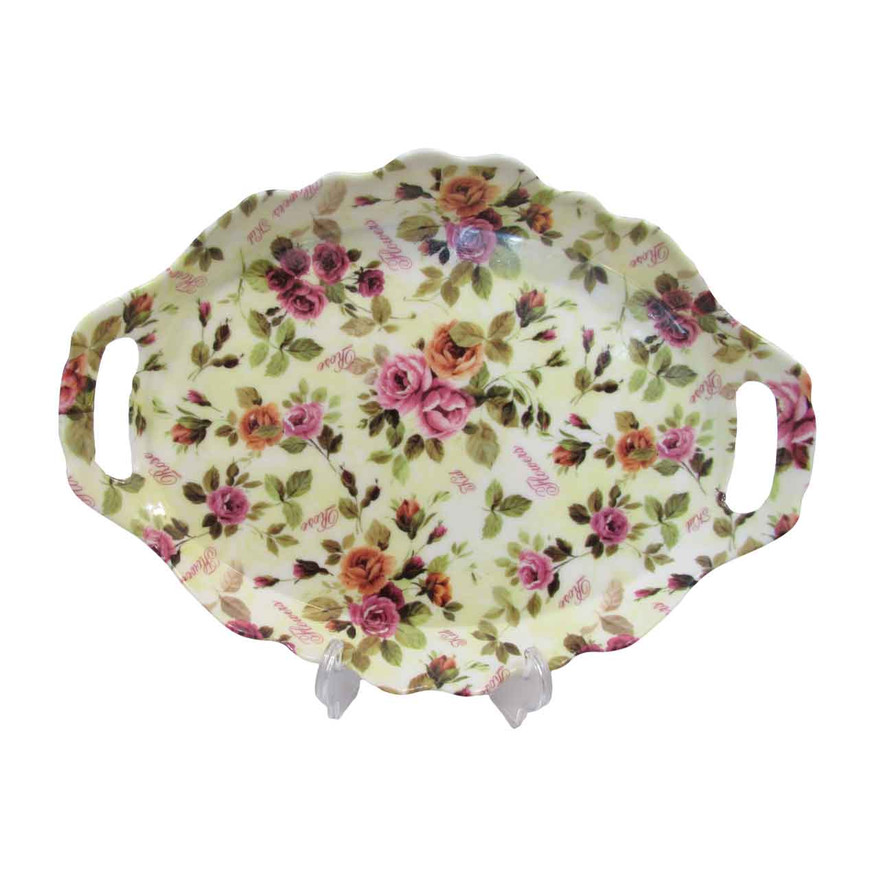 سینی ملامین بیضی اوپال جام مدل لب گنکره سایز کوچک کد B1