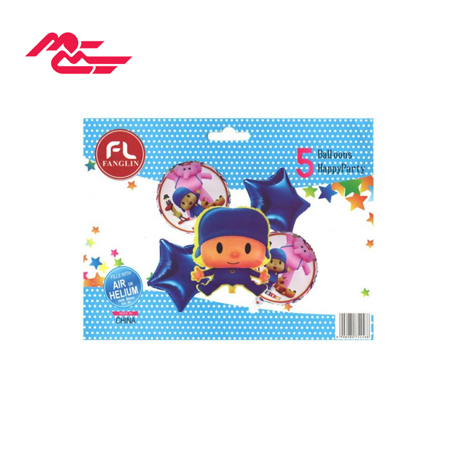 خرید بادکنک فویلی 5 تکه