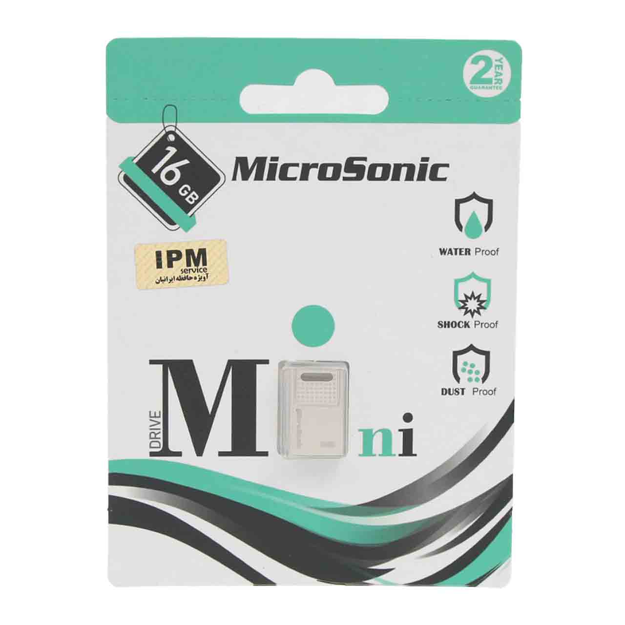 MicroSonic Mini USB2.0 Flash Memory - 16GB (گارانتی مادام العمر IPM)