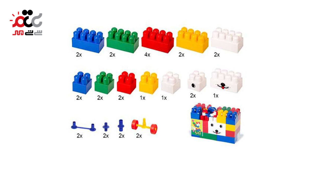 بازی لگو با فرزندان مدل آجره 31 قطعه کد 643
