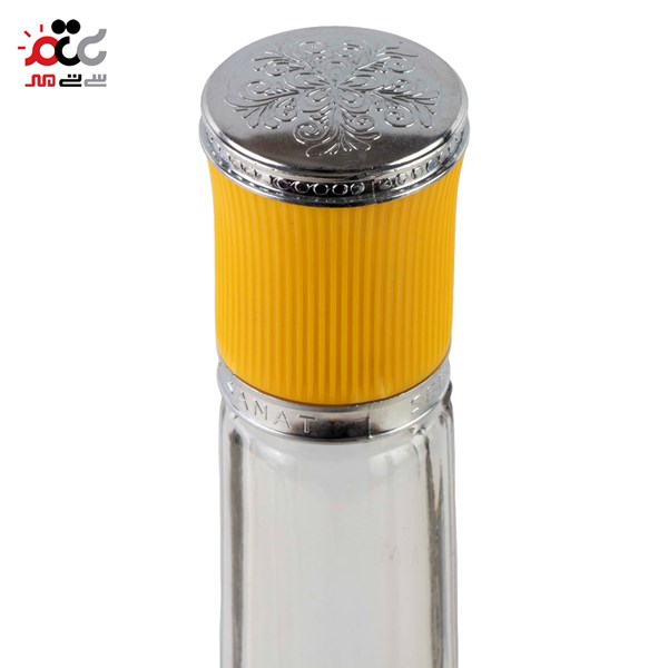 بطری آب شیشه ای سپید صنعت