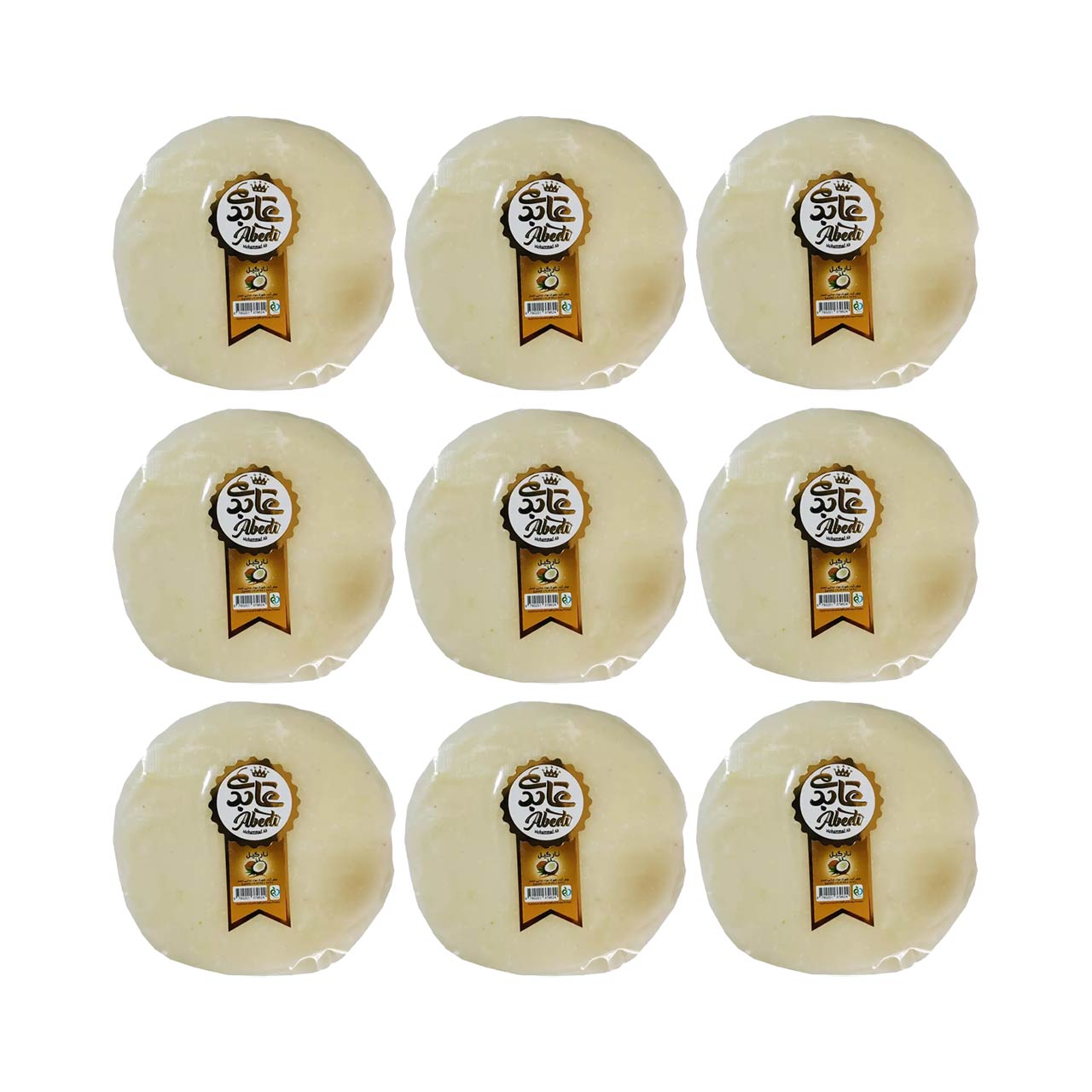 سوهان نارگیل عابدی بسته 50 عددی