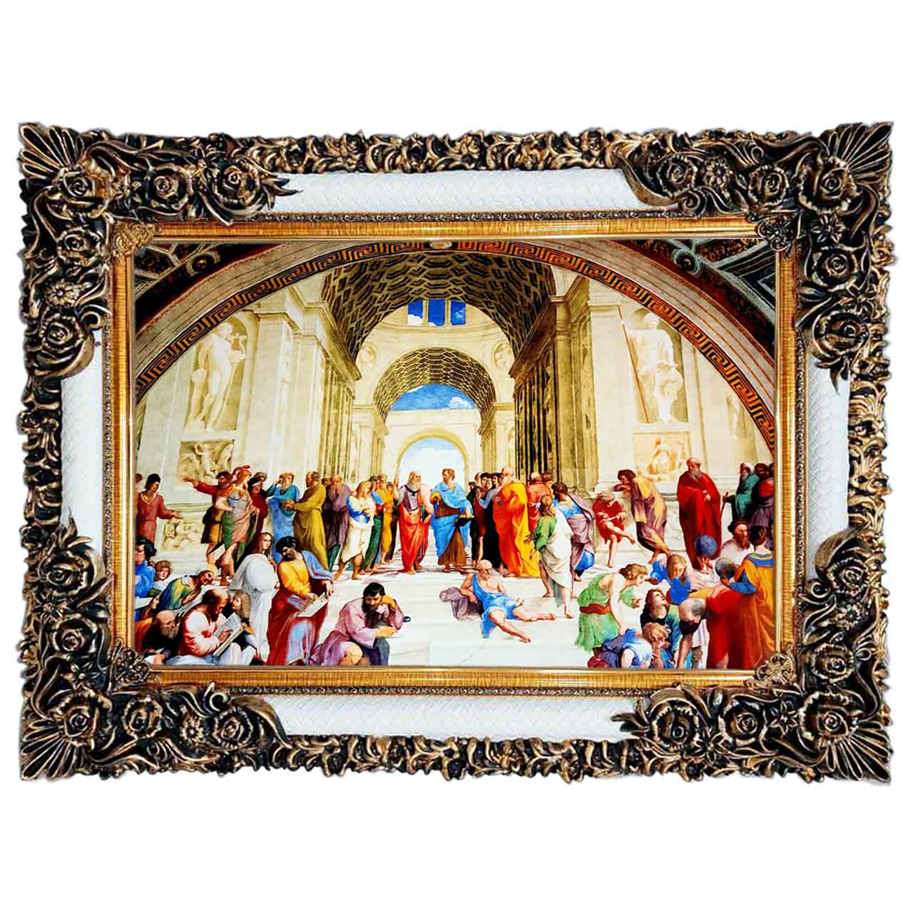 تابلو فرش چاپی طرح رم کد 11091 سایز 100×50 سانتی متری