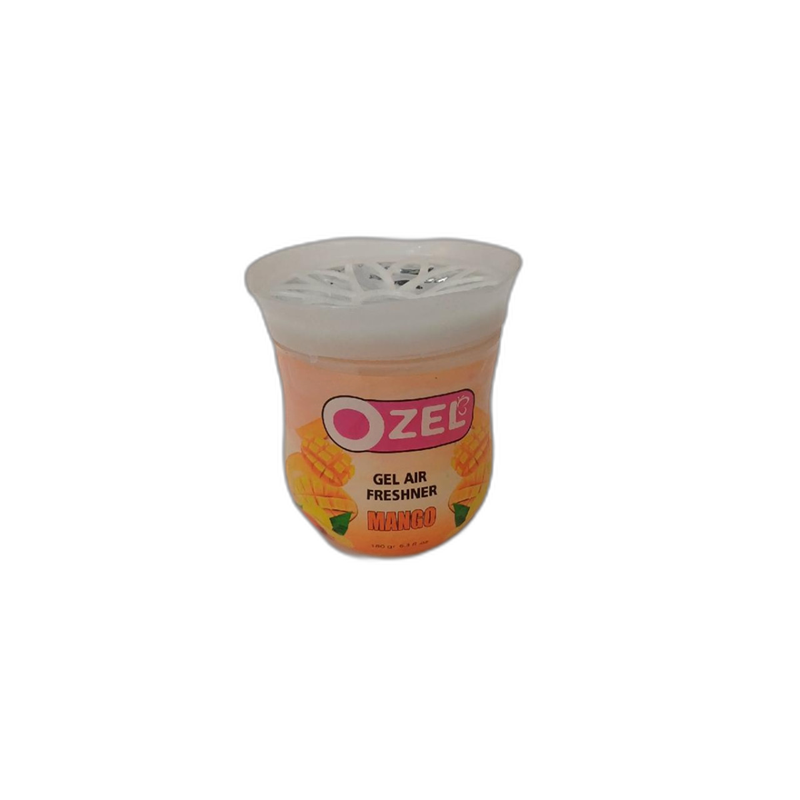 ژل خوشبوکننده OZEL مدل گلدانی، رایحه انبه