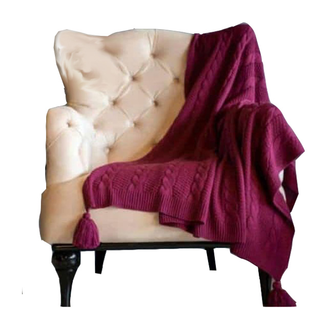 شال مبل بافت ماشینی سایز 160× 200سانتی متری 