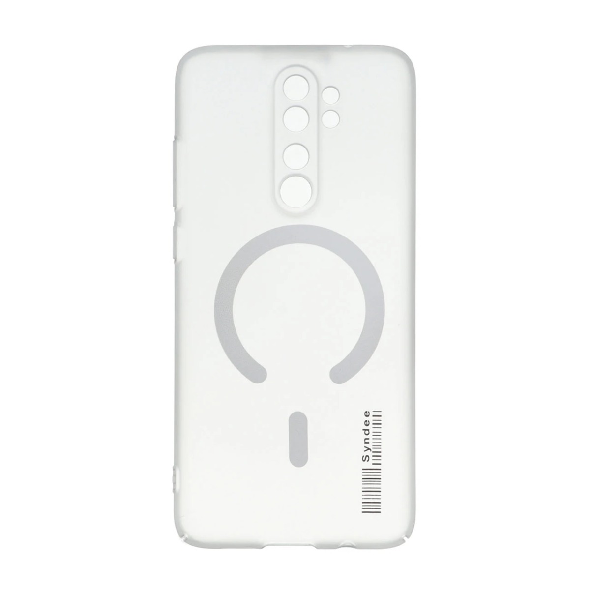 قاب Syndee مات طرح مگ سیف Xiaomi Redmi Note 8 Pro - طوسی