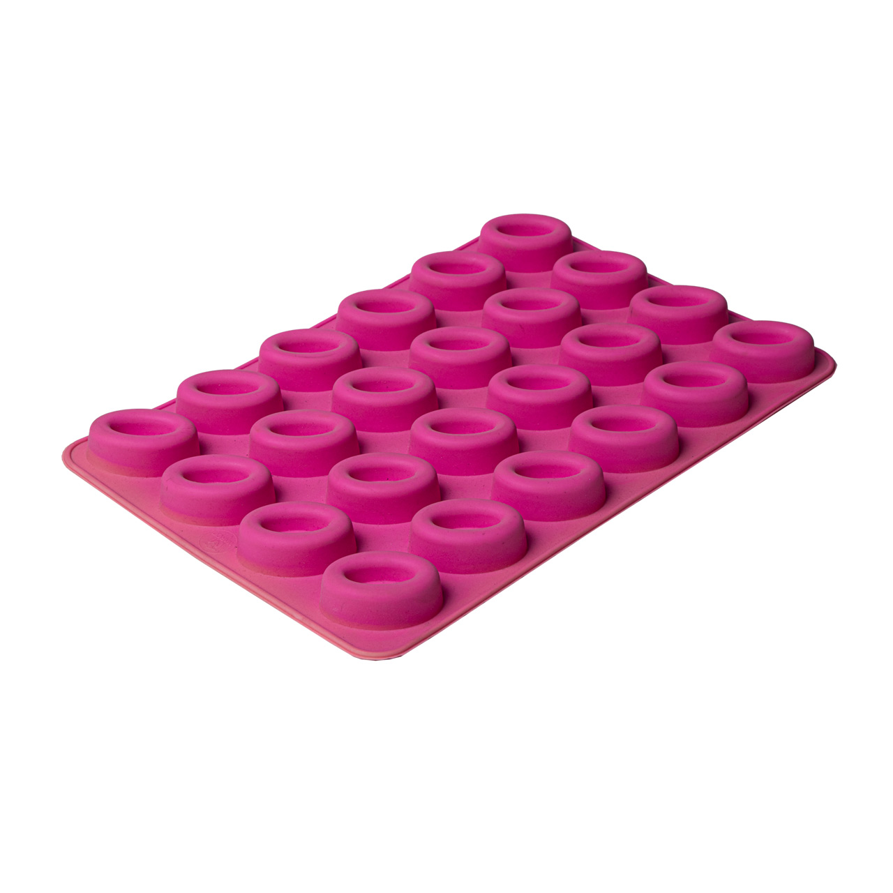 قالب کیک و ژله سیلیکونی مدل بیضی 24 خانه