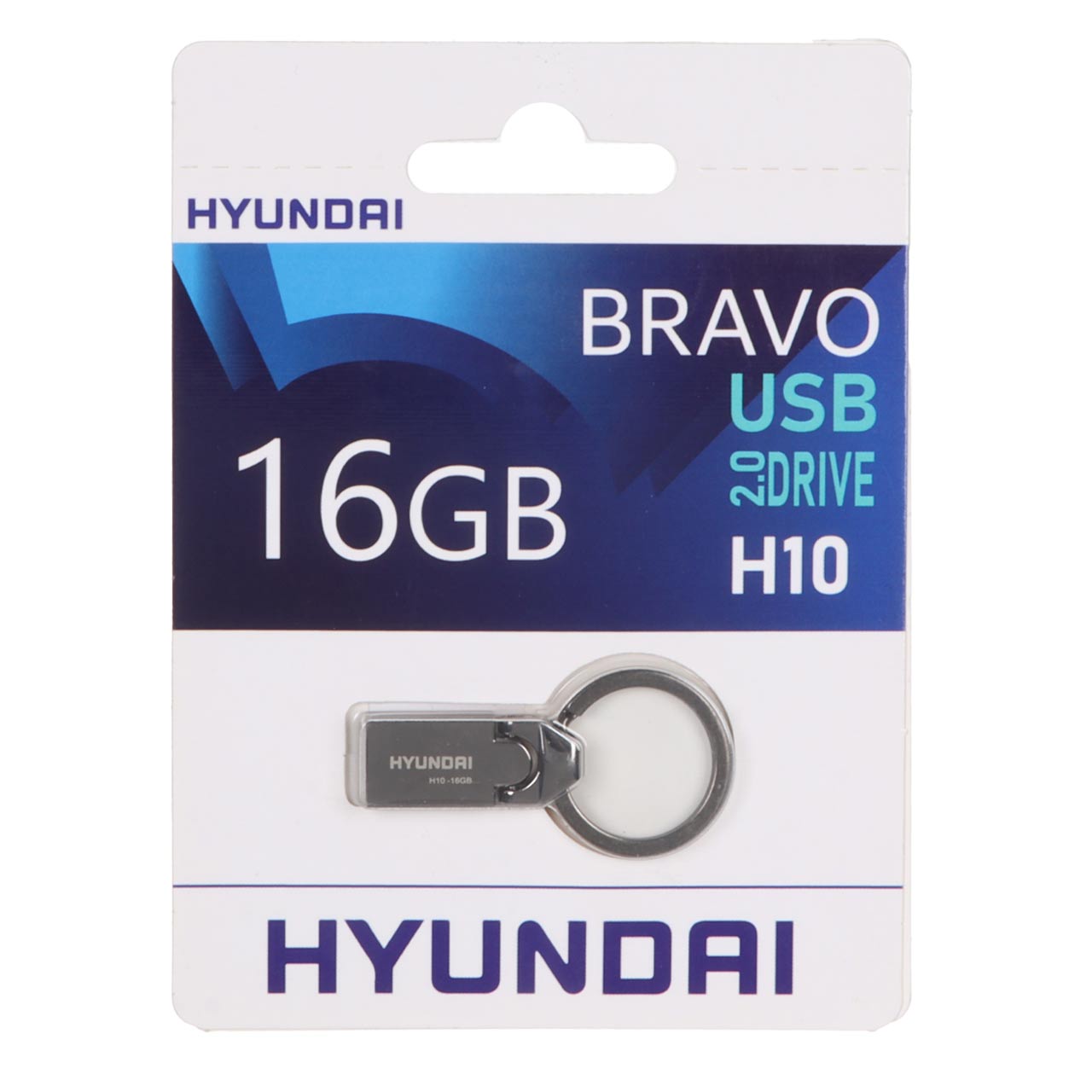 Hyundai Bravo H10 USB 2.0 Flash Memory - 16GB (گارانتی IPM)