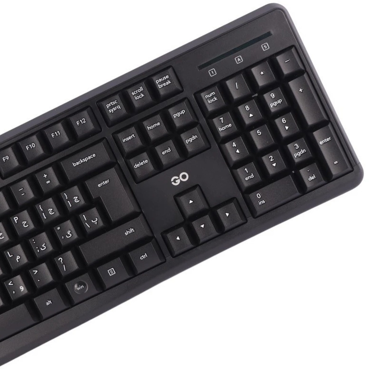 کیبورد و ماوس بی سیم FANTECH مدل GO WK894 - مشکی (گارانتی متین)