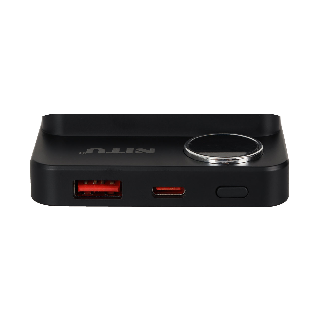 پاوربانک فست شارژ وایرلس Nitu 10000mAh مدل NPB12 22.5W - مشکی (گارانتی 18 ماه تعویض نیکان همراه)