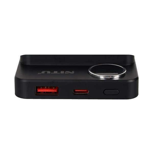 پاوربانک فست شارژ وایرلس Nitu 10000mAh مدل NPB12 22.5W - مشکی (گارانتی 18 ماه تعویض نیکان همراه)